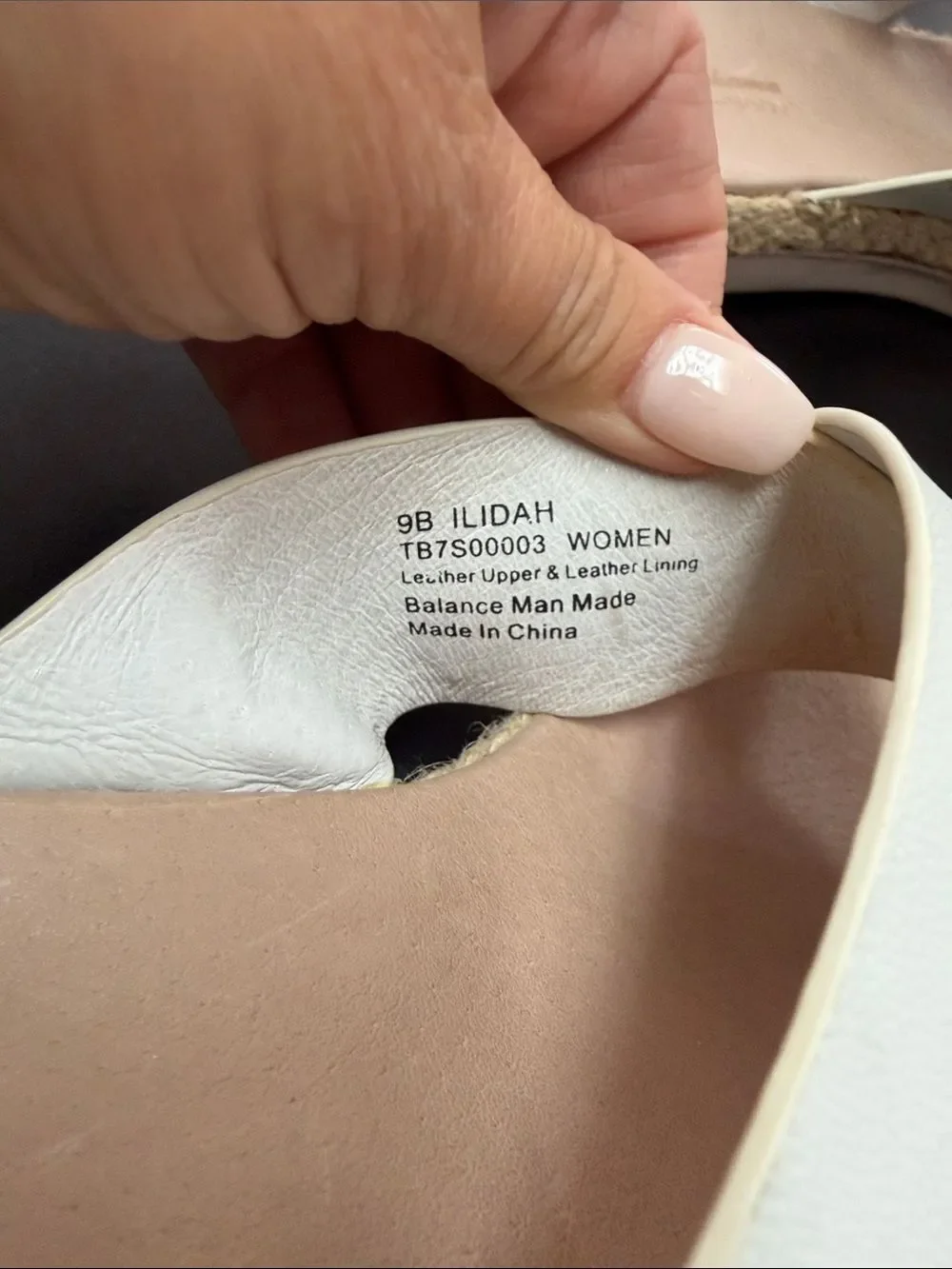 Tommy Bahama Cream Crisscross Espadrille Slide Sandals
